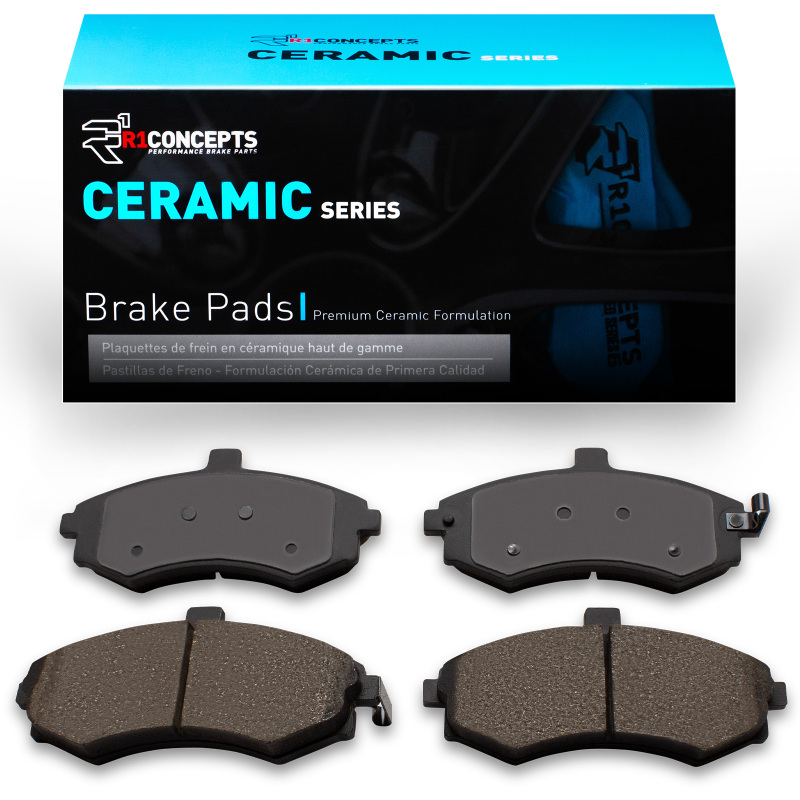 Hyundai Elantra Brake Pads - Front - R1 Concepts - Ceramic - `02-`05
